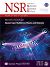 National Science Review雜志封面